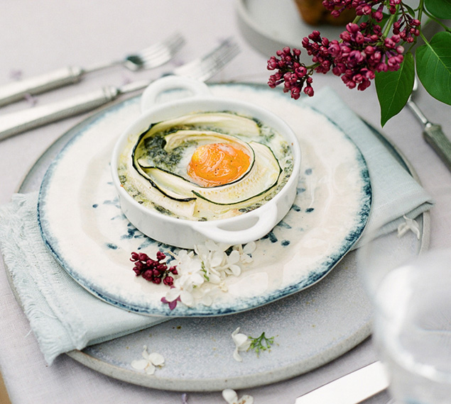 Egg entr&eacute;e | Event Catering Los Angeles