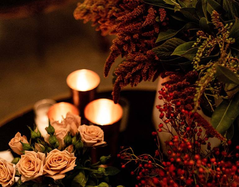 Fall party decor