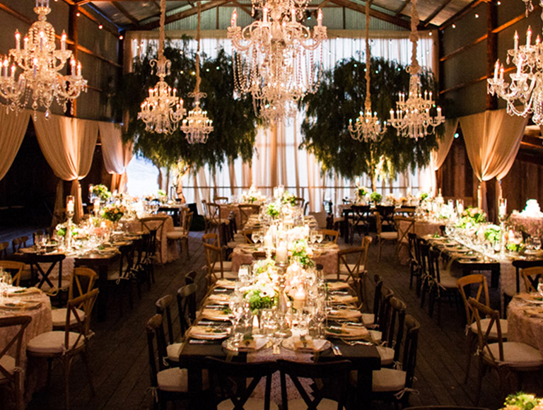 Elegant Indoor Wedding